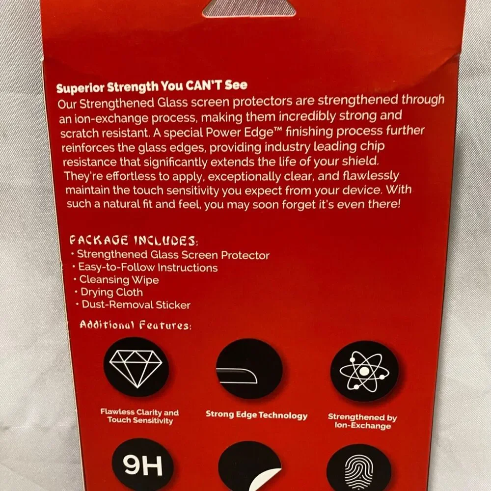 Samurai Glass iPhone 7 Strengthed Glass Screen Protector Hardness 9H